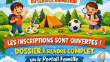 Affiche ouverture des dossier 2026 2027.