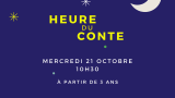 affiche heure du conte du 21.10