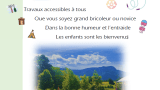 Affiche chantier participatif