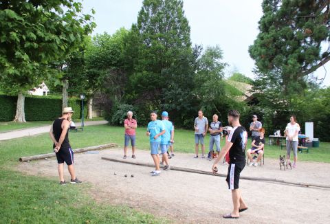Fête au village à Champagnier