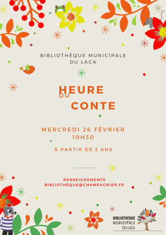 affiche heure du conte