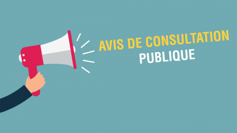 Avis consultation publique