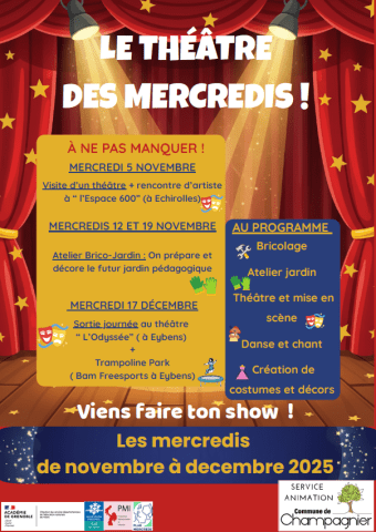 affiche programme des mercredis